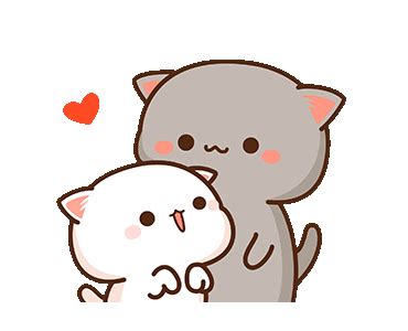 Mochi Mochi Peach Cat & Friend Cute Anime Cat, Cute Bunny Cartoon, Cute Kawaii Animals, Cute ...