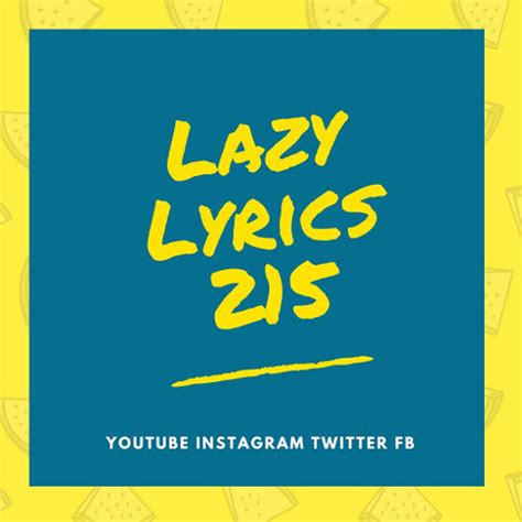 Stream Lazy Lyrics music | Listen to songs, albums, playlists for free on SoundCloud