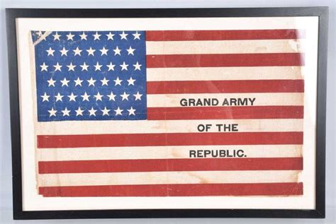 45 STAR GRAND ARMY OF THE REPUBLIC FLAG