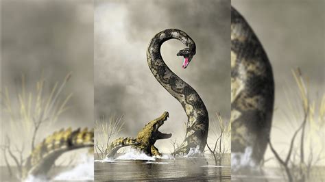 Not Anaconda, the Titanoboa fossil is the largest reptile in history discovered by scientists ...