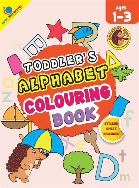 Toddler’s alphabet – Colouring book – Age – 1-3 – TeachersApp