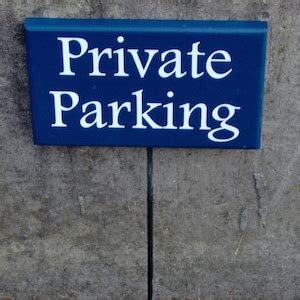 Private Signs for Driveways Directional Signage for Home or Business ...