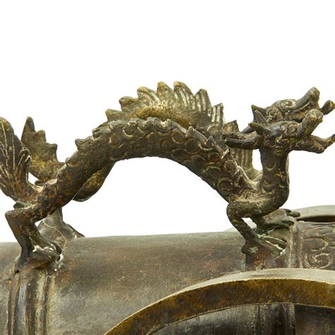 Indonesian Bronze Dragon Cannon - Reproduction – International Military Antiques