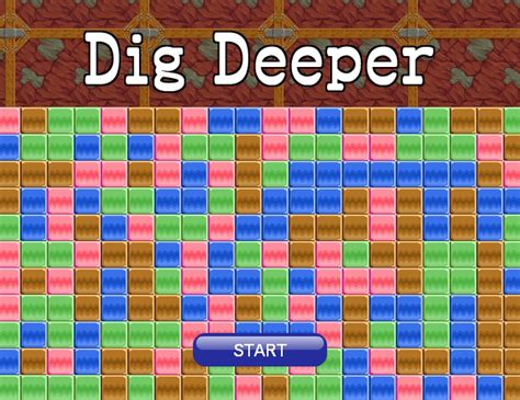 Dig Deeper - Games - Addictive and Free Online Games!