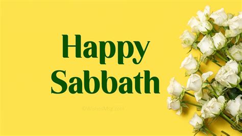 70+ Happy Sabbath Wishes, Greetings and Quotes - WishesMsg