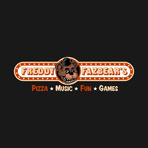 Freddy Fazbear Pizza Logo Five Nights - Puppet - T-Shirt | TeePublic