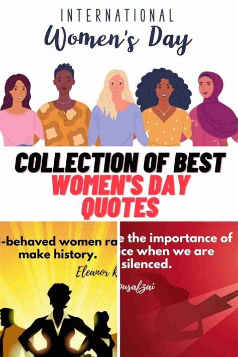 Collection of Inspirational INTERNATIONAL WOMEN'S DAY QUOTES