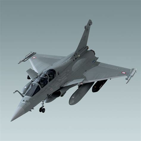 3dsmax dassault rafale fighter cockpit