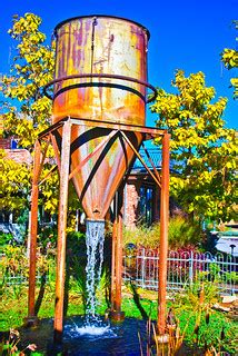 The Water Tower Fountain - Pappadeaux New Orleans Restaura… | Flickr