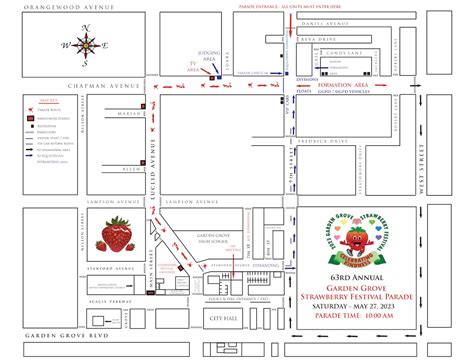 Maps, Parking, Etc. - Garden Gtove Strawberry Festival