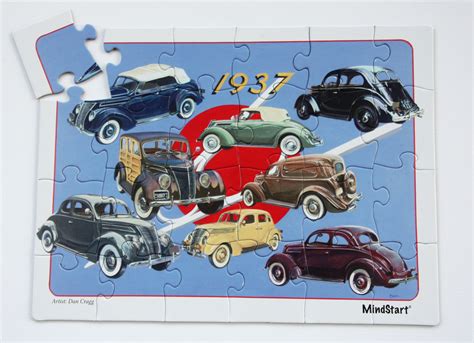 Classic Car (24pc), 24 Pieces, Mind Start | Puzzle Warehouse