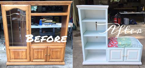 DIY Repurposed entertainment center | Repurposed furniture diy ...