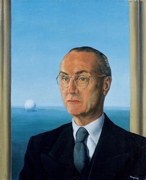 René Magritte - Portrait de René Gaffe, 1942 | Rene magritte, René françois ghislain magritte ...