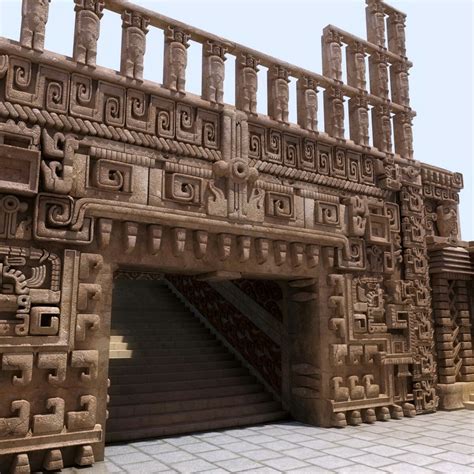 Pin on Bedroom with Personality Assignment | Aztec architecture, Aztec temple, Mayan architecture