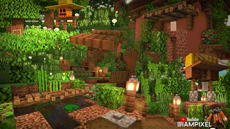 How To Make A Simple Garden In Minecraft