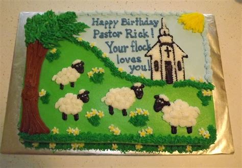 happy birthday pastor cake - Malka Vickers