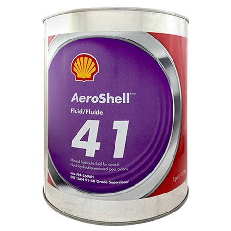 Aeroshell 41 Hydraulic Fluid | Buy Aircraft Hydraulic Fluid at Pilot ...