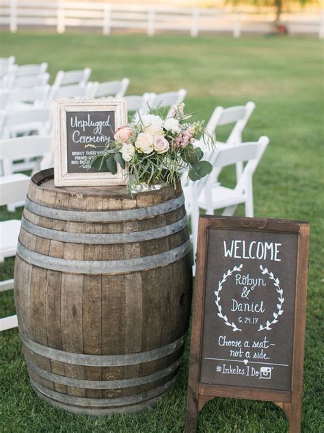 Barn Wood Wedding Signs - nanathedumbdumb