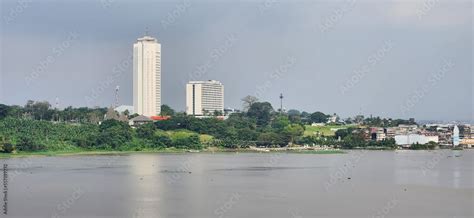 Beautiful skyline of Abidjan Plateau Stock Photo | Adobe Stock