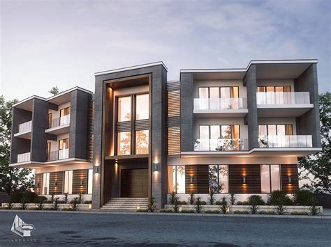 Stand alone building exterior design in 5th settlement | Images :: Behance