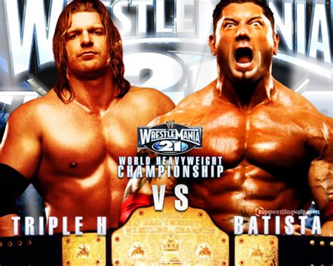 WrestleMania: Record of Triple H/HHH(Hunter Hearst Helmsley) at ...