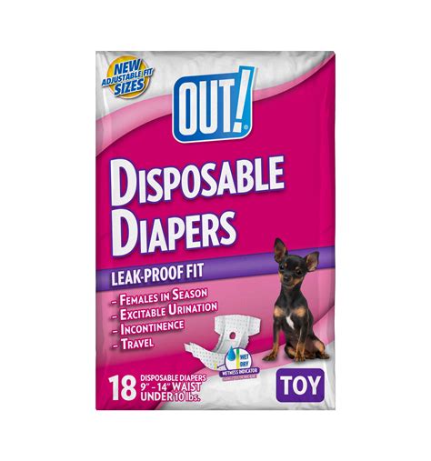 PETLESO Dog Nappies Dog Diapers 3-Pack Washable Reusable Dog Pant for Female Dog/Excitement ...