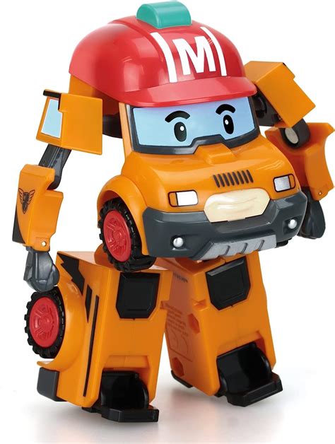 Buy Mark Robocar Poli Transforming Robot, 4" Transformable Action Toy ...