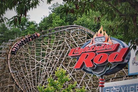 Lightning Rod Wooden Roller Coaster Local Insider Review