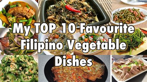 Filipino Vegetable Menu