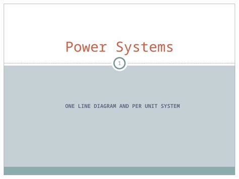 (PPT) Per Unit System_power System - DOKUMEN.TIPS