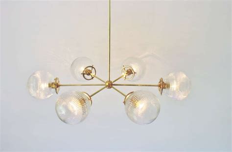 25 Collection of Glass Globe Chandelier