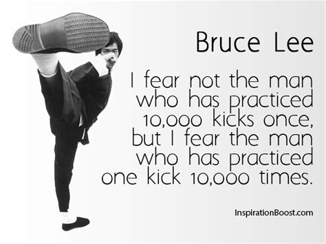 Bruce Lee Fear Quotes | Inspiration Boost