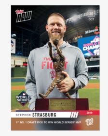 Image - Stephen Strasburg World Series Mvp, HD Png Download - kindpng