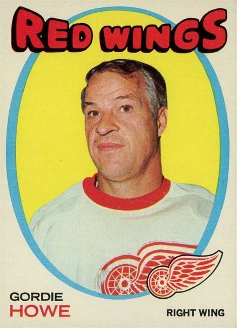 1971 Topps Gordie Howe #70 Hockey - VCP Price Guide