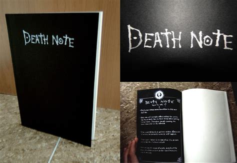 Handmade Death Note Replica by daniel10alien on DeviantArt