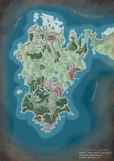 My take on Tal dorei! (free map) : r/DnD