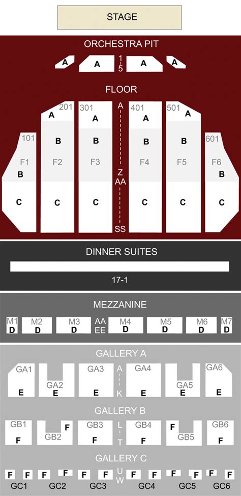 Fisher Theater Seating Chart | wordacross.net