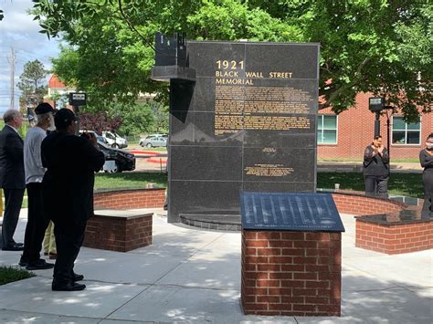 Renovated 1921 Black Wall Street Memorial unveiled | KTUL