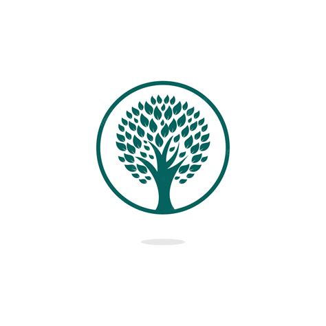 Premium Vector | Green tree vector logo design