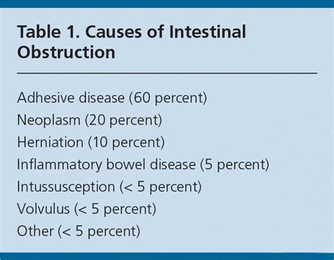 Evaluation and Management of Intestinal Obstruction (2022)