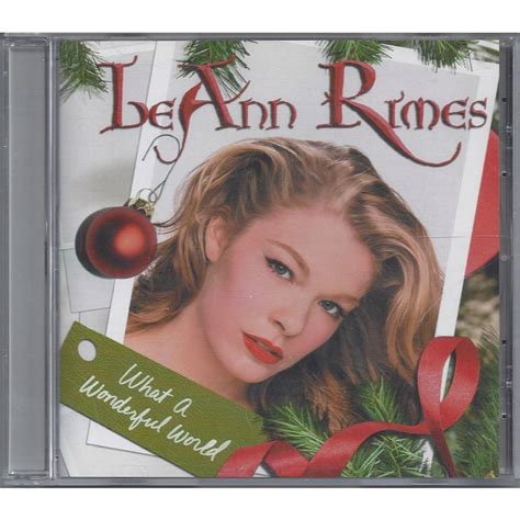 LeAnn Rimes What a Wonderful World Christmas CD 2004