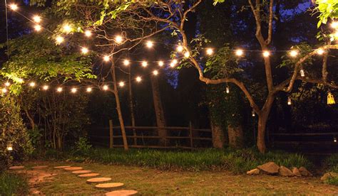 Patio String Lights and Bulbs