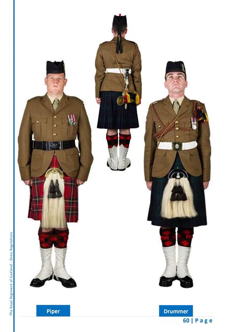 3 SCOTS (The Black Watch) - No2A Dress: Ceremonial. Piper - Drummer | British army uniform ...