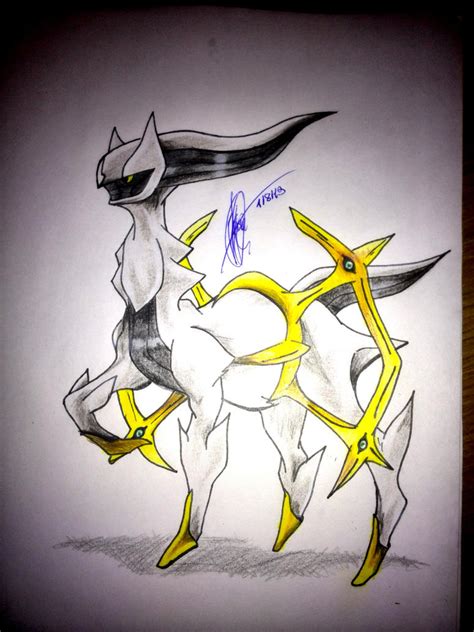 Arceus Fan-art by Gyhangy on DeviantArt