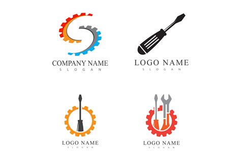 Service Logo Vector Design Graphic by Redgraphic · Creative Fabrica