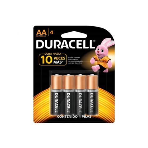 Duracell Pila AA paquete 4 piezas