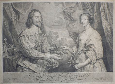 Antique Prints - Portraits - British Monarchy - Stuart