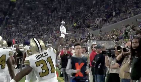 Vikings Fan Throws Beer On Saints Players After Pick Six [VIDEO]