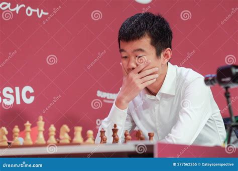 Ding Liren, the Reigning World Chess Champion, at the Grand Chess Tour ...