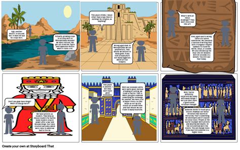 Mesopotamia Choice Board Storyboard by 7d63cc82